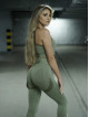 Sujetador sin costuras LOVELY K002 ejercito verde MITARE