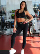 Leggings reductores moldeadores PUSH UP STREET COLLECTION K127 negro MITARE