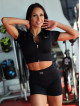 Camiseta STREET COLLECTION K124 negro MITARE