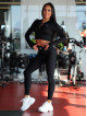 Crop top STREET COLLECTION K125 negro MITARE