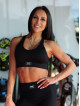 Sujetador deportivo STREET COLLECTION K122 negro MITARE