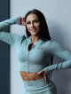 Crop top STREET COLLECTION K125 verde mar claro MITARE