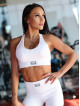 Sujetador deportivo STREET COLLECTION K122 blanco MITARE