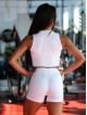 Camiseta sin mangas STREET COLLECTION K123 blanco MITARE