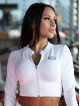 Crop top STREET COLLECTION K125 blanco MITARE