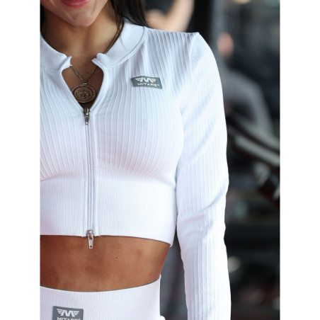 Crop top STREET COLLECTION K125 blanco MITARE