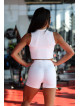 Pantalón corto STREET COLLECTION K126 blanco MITARE