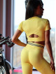 Leggings sin costuras SLIM PUSH UP K078 amarillo MITARE