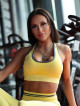 Sujetador sin costuras SLIM PUSH UP K079 amarillo MITARE