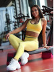 Sujetador sin costuras SLIM PUSH UP K079 amarillo MITARE