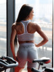 Pantalón corto SLIM PUSH UP K116 gris MITARE