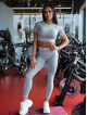 Camiseta SLIM PUSH UP K117 gris MITARE