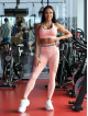 Leggings sin costuras SLIM PUSH UP ANGEL K078A salmón MITARE