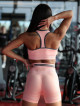 Pantalón corto SLIM PUSH UP K116 salmón MITARE