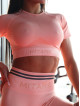 Camiseta SLIM PUSH UP K117 salmón MITARE