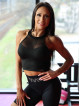 Top MESH K128 negro MITARE