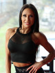 Top MESH K128 negro MITARE