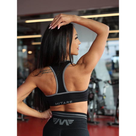 Sujetador sin costuras SLIM PUSH UP K079 negro MITARE