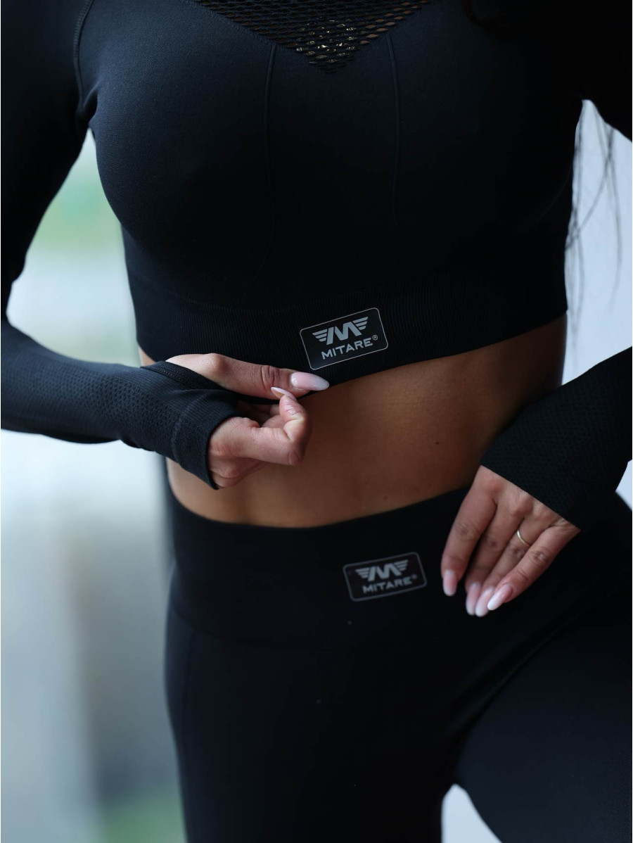 Crop top HYPNOTIZE K129 negro MITARE