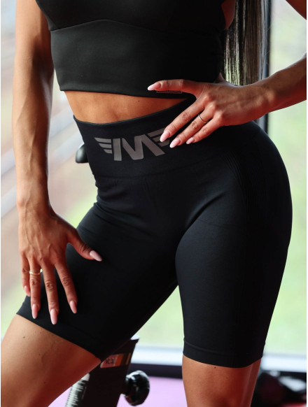 Shorts sin costuras PUSH UP MAX ANGEL K077A negro MITARE