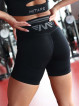 Pantalón corto SLIM PUSH UP K116 negro MITARE